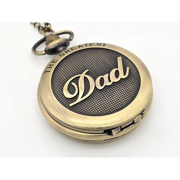 Greatest Dad Pocket Watch - Gift for Father’s Day, Birthday, or Christmas - Picture 5 of 10